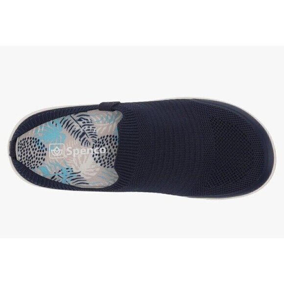Spenco Blissful Blue Slide Mule Womens 7 D Arch Support Orthotic‎ New - Picture 3 of 8